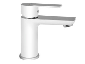Minotti Stella baterija za lavabo - hrom/bela
